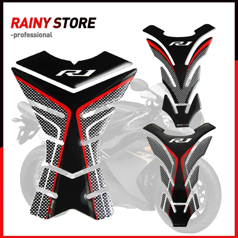 

for Yamaha R1 R1M YZF-R1 Tank 3D Motorcycle Tank Pad Protector Decal Stickers Case