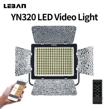 

YONGNUO YN320 Professional On-Camera LED Video Light Bi-Color Dimmable for Canon Nikon for Sony for DSLR Cameras