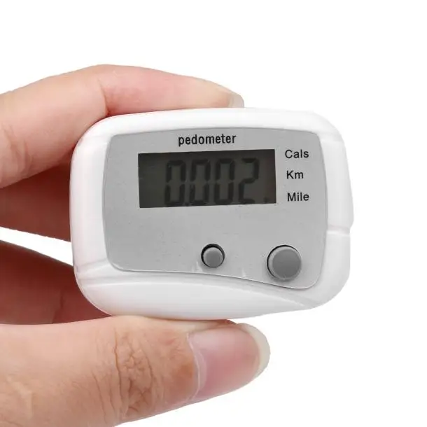 

LCD Pedometer Step Walking Jogging Calorie Counter Distance Fitness+ Belt Clip Fitness Equipments Montre Podometre #ZH