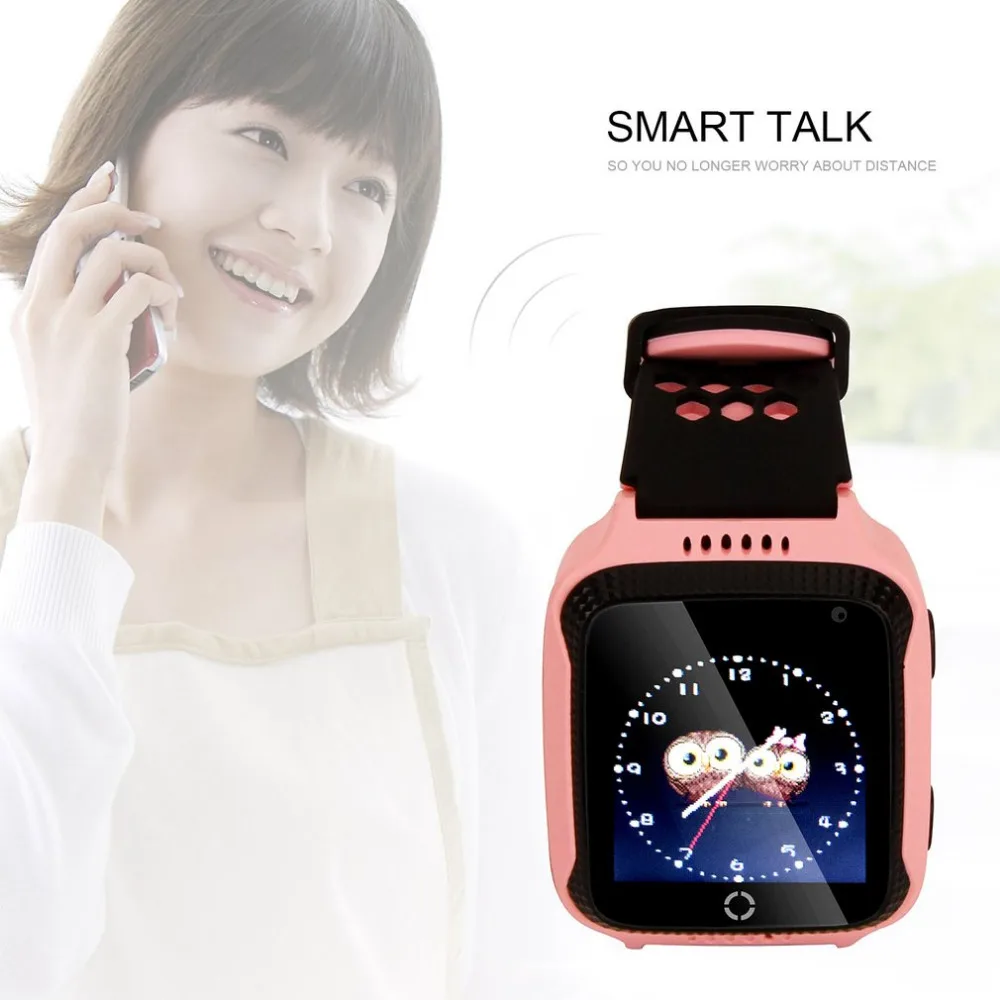  M05 GPS GPRS positioning echtzeit Tracker Lage SOS Anruf Remote Kamera Monitor Taschenlampe Uhr Arm