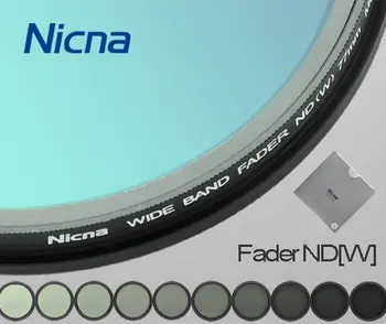 

Nicna Fader ND Filter Adjustable from ND2 to ND400 82mm