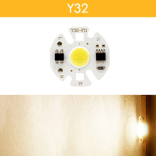 LED COB chip Smart IC Bead No Driver DIY Y32 3W 5W 9W 10W 20W 30W 50W 100W 150W Spotlight Floodlight Lamp 220V 110V White Light - Испускаемый цвет: Warm White