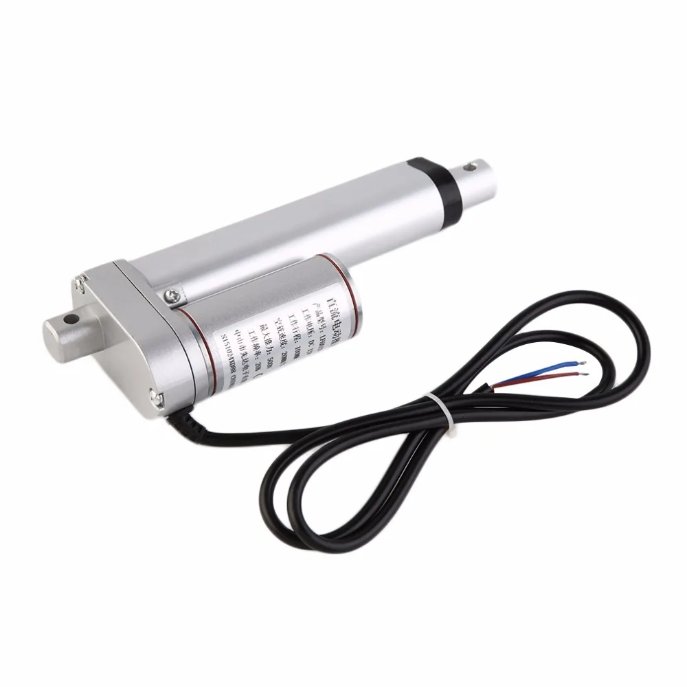 Motore 12 V Attuatore Lineare 00N 100 мм corsa elettrico multi funzione a corrente forua Corsa Pesante Duty 5 asta tele|Двигатель