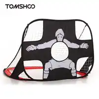 2 In 1 Soccer Goal Net Football Ball Goal Net Pop Up Kids Child Birthday Gift Soccer Training Target Indoor Outdoor 110x80x80cm