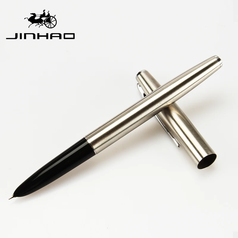 

Luxury Financial 0.38mm Stylo plume Fountain pen ink pen nib Stainless steel Classic body Stationery Penna stilografica 03829