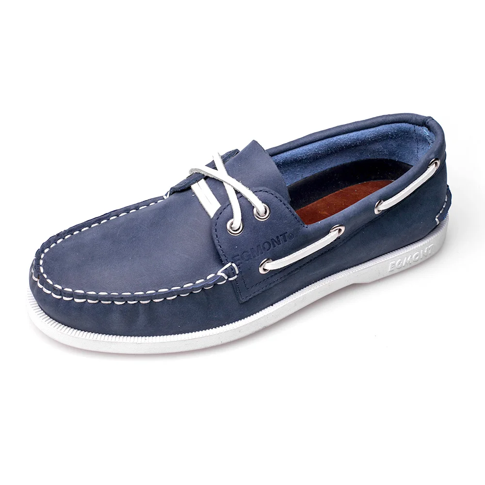 Confortable Chaussures Main Casual Nubuck Blue Bleu Respirant Navy Printemps D'été Mocassins Egmont Marine Véritable Hommes 09 Eg Bateau qzpVUSM