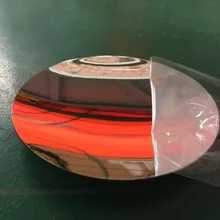 1 шт. 45 см пластиковое акриловое параболическое вогнутое незначительное фокусное УФ-защитное прочное экспериментальное вогнутое зеркало
