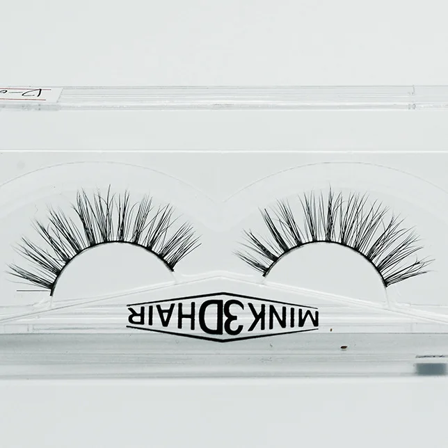 Норка 3D falseEyelash-Aseries натуральная Длинная 1 см-1,5 см ручная работа высокого качества повторное использование 10 раз упругие черные для макияжа глаз