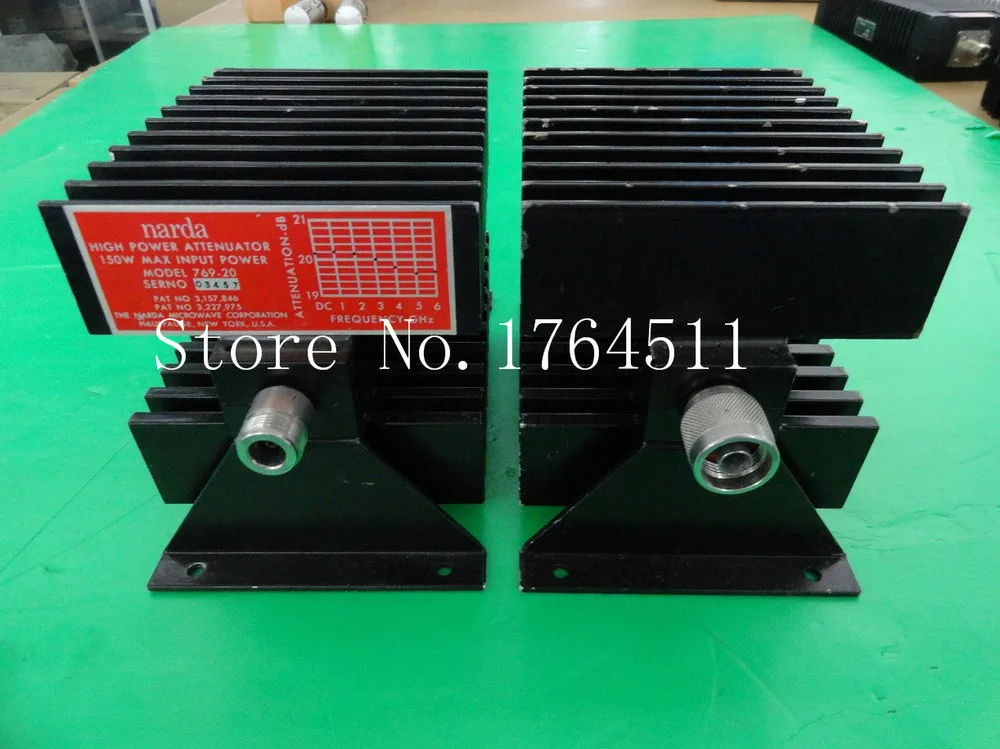 

[BELLA] The supply of Narda 769-30 DC-6GHZ 30DB coaxial fixed attenuator 150W