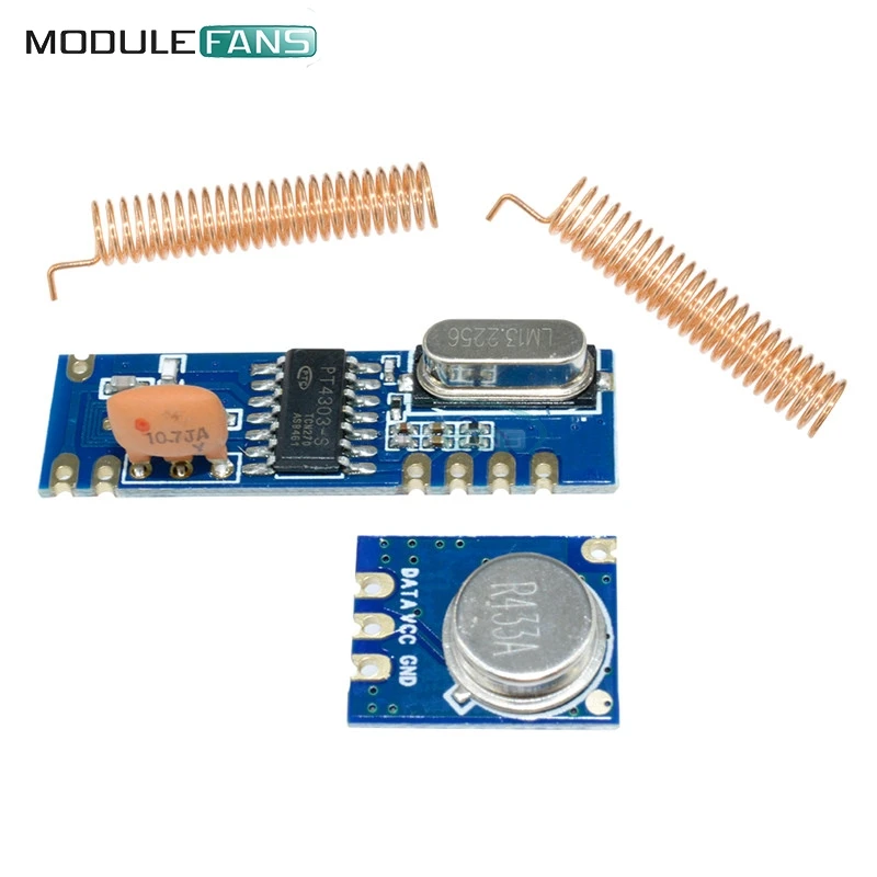 Modulo Supereterodina 433MHz Kit Modulo 433 MHz STX882/SRX882 Per Trasmissione ASK - Trasmettitore E Ricevitore Supereterodina, Perfetto Per Progetti Fai-da-te Modulo Wireless Supereterodina - Foto 9
