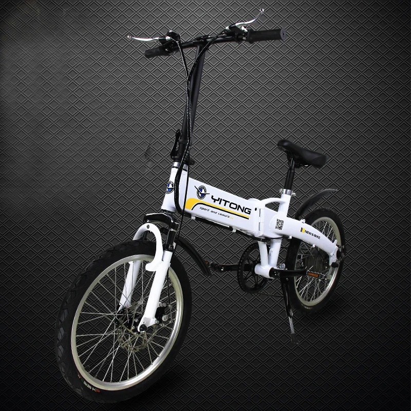 Discount 20 inch electric Electric sc power-assisted folding electric bicycle outdoor double leisure Electric bike Factory Outlets 1