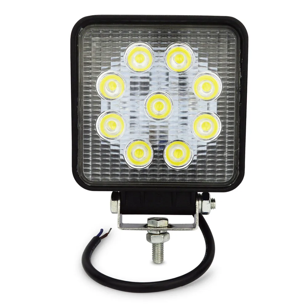 Us 15 95 39 Off 2pcs Work Lights Spot Flood Beam 27w Led Lamp Tractor Boat Road 4wd 4x4 12v 24v Truck Suv Atv Car Light In Us 15 95 39 Off 2pcs Work Lights Spot Flood Beam 27w Led Lamp Tractor Boat Road 4wd 4x4 12v 24v Truck Suv Atv Car Light In