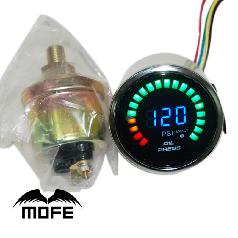 Original Logo 52mm 20 Lcd Digital Water Temp Temperature Meter Auto Original Logo 52mm 20 Lcd Digital Water Temp Temperature Meter Auto Gauge 2 Inch For Car In Exhaust From Automobiles Motorcycles On