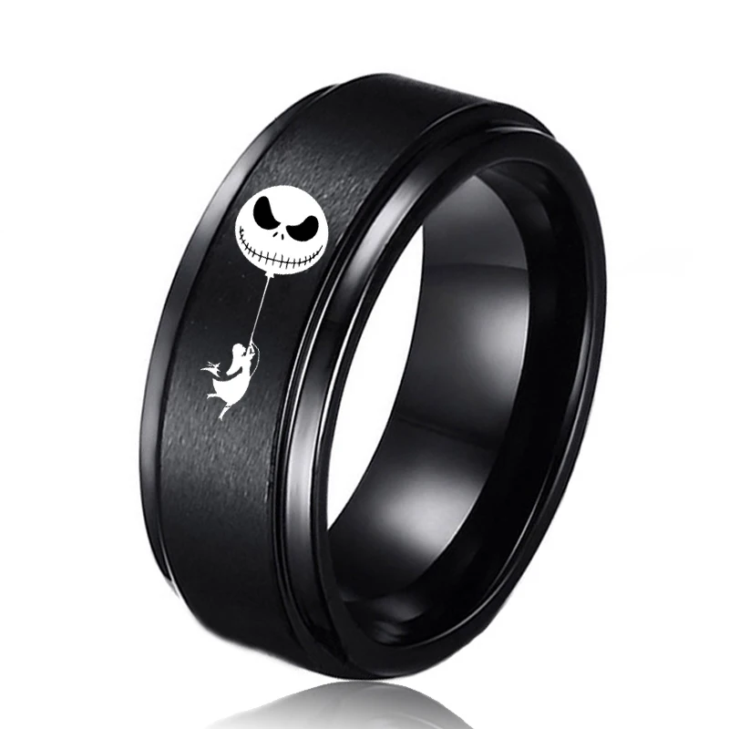 Dropshipping Free Custom Engraving 8MM Black Tungsten