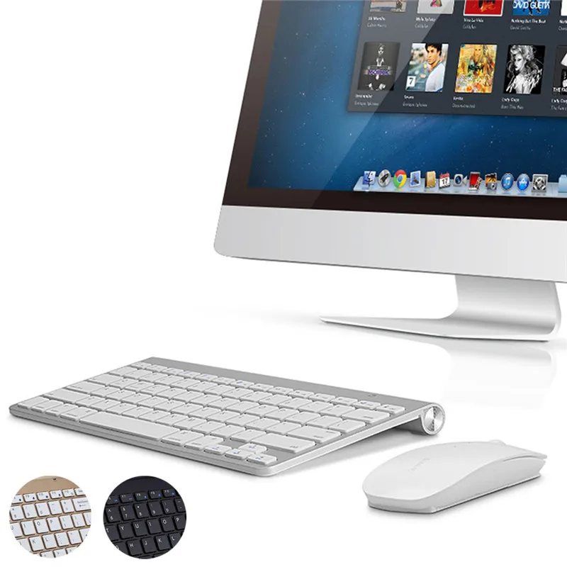 

2.4G Bluetooth Mini Wireless Mouse Touchpad Keyboard Mouse Combos For PC Pad