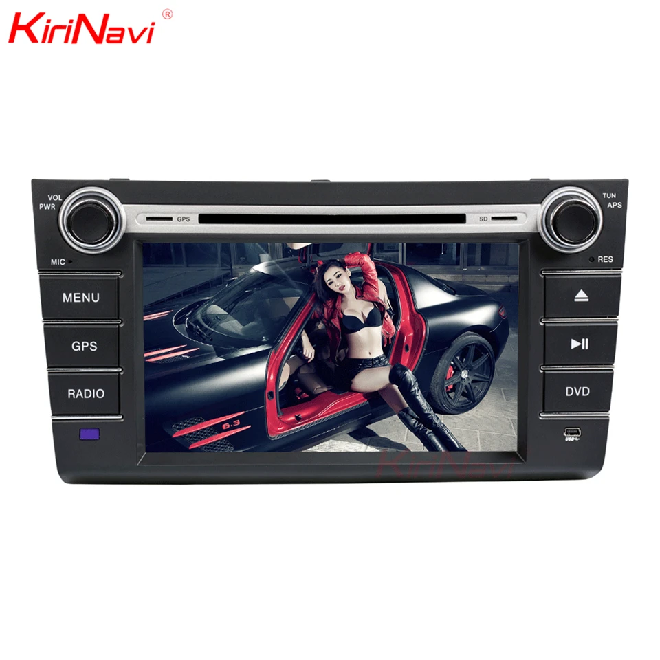 Clearance KiriNavi Octa core 4G LET android 7 car audio for Suzuki Swift dvd player with gps support 4K Video 4G 1