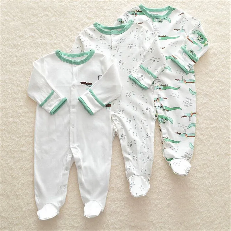 Детские комбинезоны мягкая хлопковая одежда комбинезон для младенца милые мультяшные костюмы весна осень для новорожденных 0-12 м - Цвет: 13