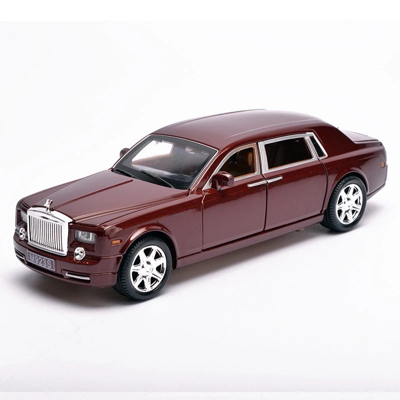 1/24 Rolls-Royce Phantom удлиненные Cohes литые под давлением литые модели автомобилей шесть дверной Светильник Модели отличная игрушка-Имитация Коллекция подарков