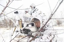 Sniper Tactical White Snow Ghillie Suit Camouflage net Clothes Camo Jacket and font b Pants b