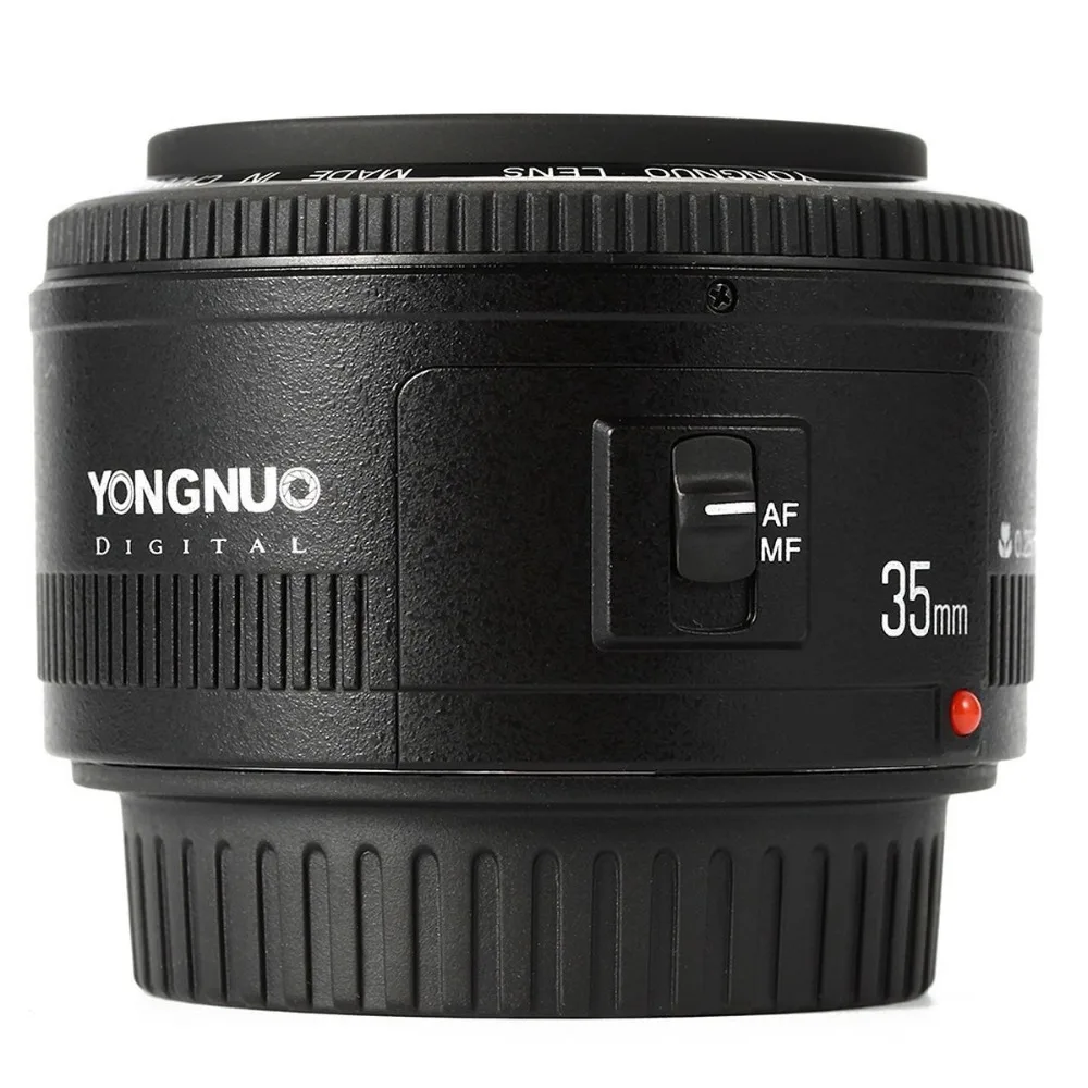 YONGNUO 35 мм f2 Len YN35mm большой апертурой Авто фокусная линза для Canon EOS 5DII 5diii 650D 600D 450D 60D 7D 7DII 6D 30D DSLR Камера