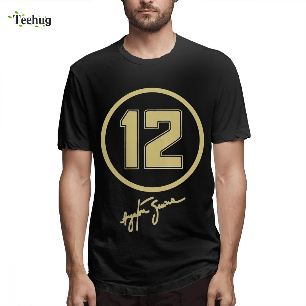 

T shirt F1 Ayrton Senna T shirt Popular Short Sleeve High-Q For Man Funny Summer Round Collar Camiseta For Man