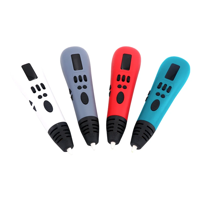 

Multicolor 3D Printer Pen Scribble ABS Filament Pen Birthday Gift for Arts Crafts DJA99