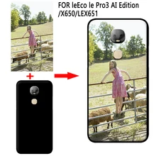 Funda personalizada mosirui DIY para leEco le Pro3 AI Edition X650 X651 HD UV cubierta de impresión suave TPU funda trasera de silicona