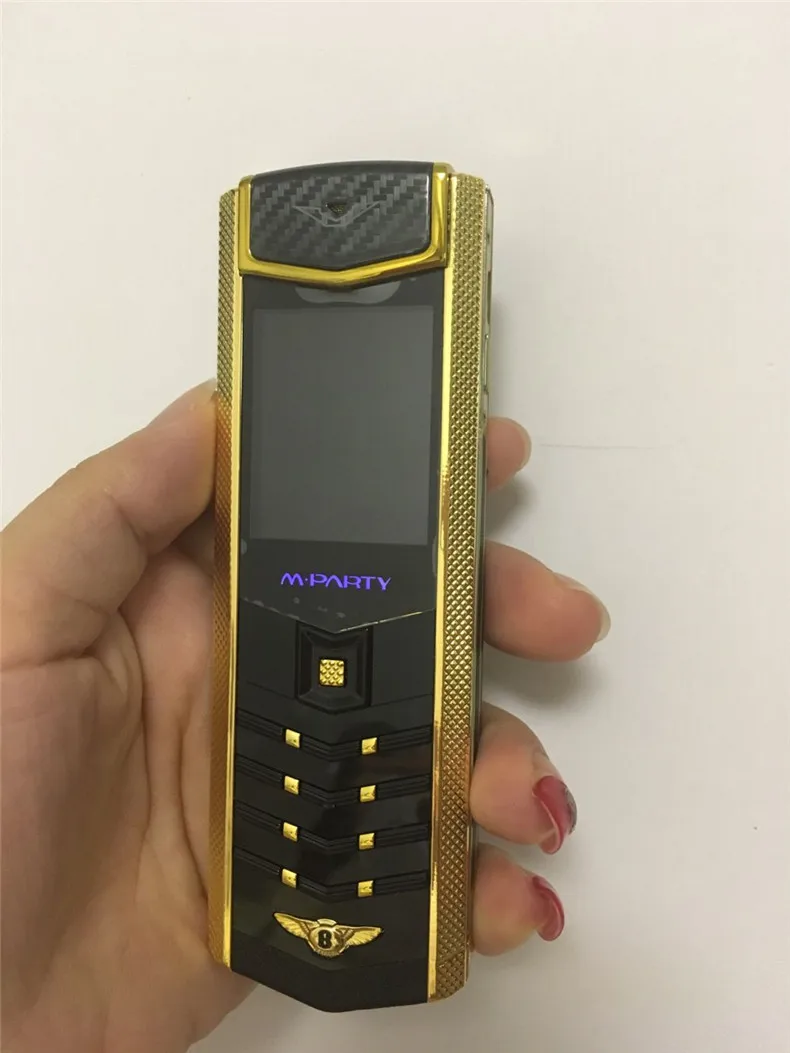 Бренд MPARTY LT2 Роскошный металлический корпус кожаный чехол для мобильного телефона с двумя sim-картами сотовые телефоны Bluetooth циферблат с Mp3