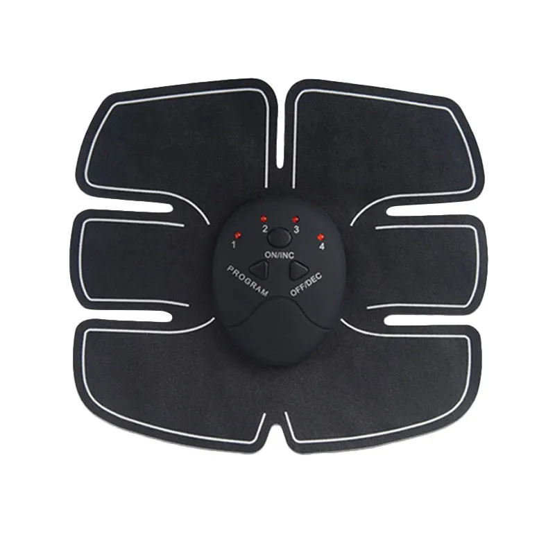 20PCS Smart Stimulator Training Fitness Gear Muscle Abdominal Exerciser Toning Belt Battery Abs Fit Durable Sticker Pad