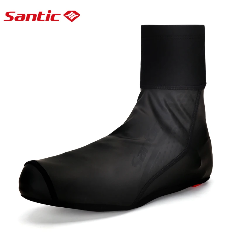 

Santic Winter Cycling Bike Bicycle Shoes Cover Waterproof MTB Road Bike Bicycle Windproof Overshoes Zipper Shoes Cover Protector