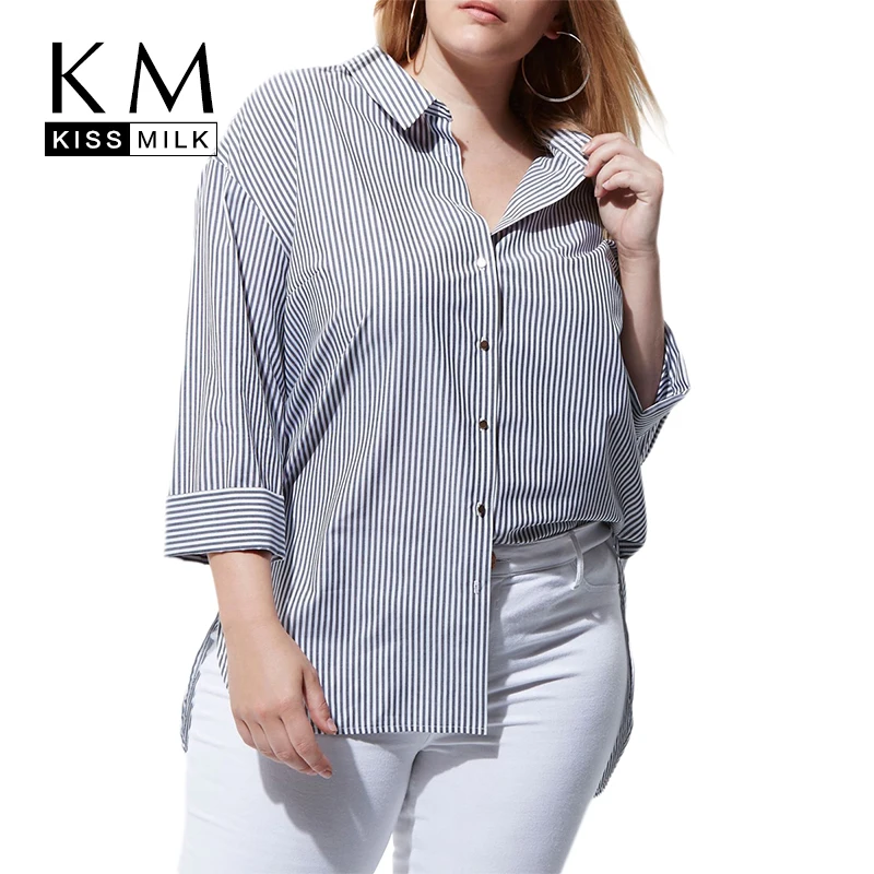 Aliexpress.com : Buy Kissmilk Women Plus Size Stripe Side