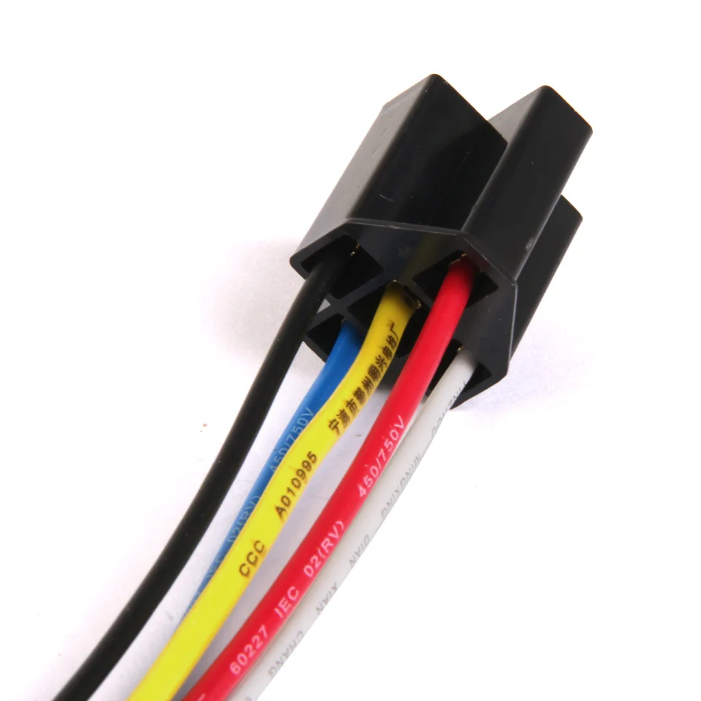 Car 12V 12 Volt DC 40A AMP Relay Harness Socket Plugs 5Pin 5 Wire | Автомобили и мотоциклы