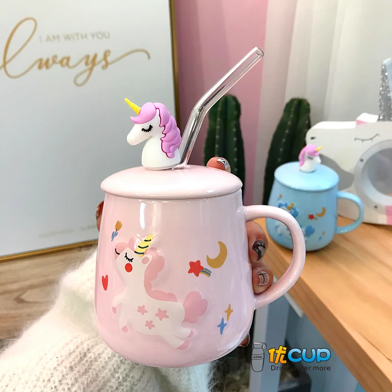 Креативная Милая кофейная кружка соломенная чашка с изображением девушки сердца