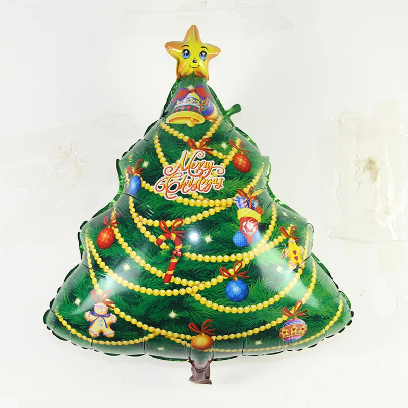 

Christmas Tree Balloon Helium Inflatable Foil Balloon For Christmas Decoration layout