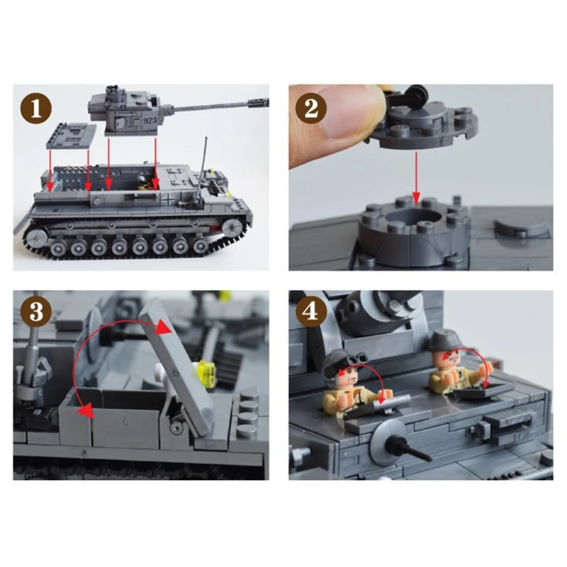 KAZI-82010-1193pcs-Large-Military-Tanks-Building-Blocks-Toys-For-Children-tank-Bricks-Educational-Bricks-Toy (4)