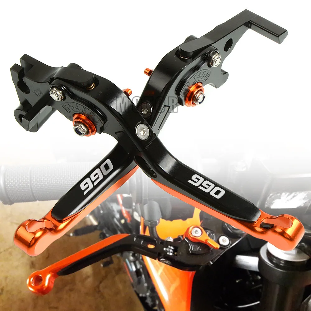 

CNC Motorcycle Adjustable Folding Brake Clutch Levers For KTM 990 SuperDuke 2005-2012 2006 2007 2008 2009 2010 2011 Super Duke