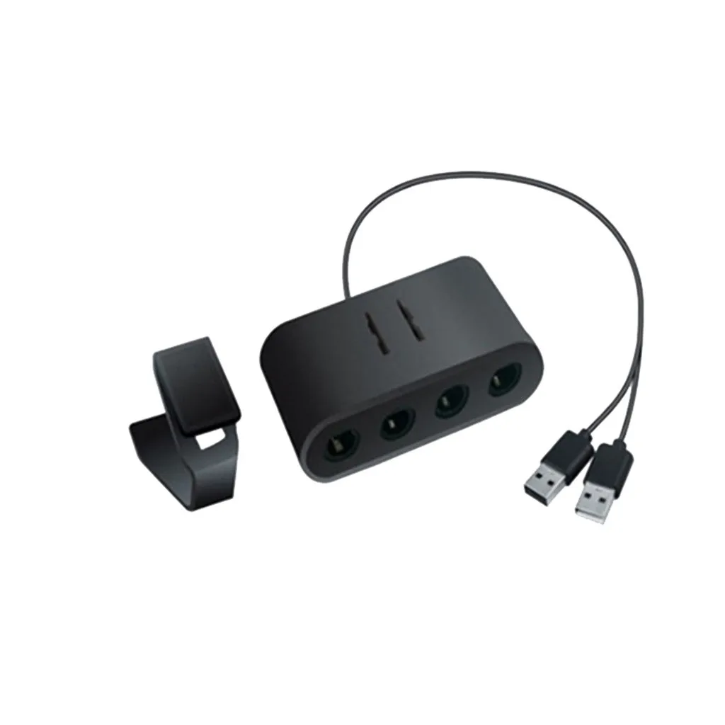 2019 Новинка для Nintendo o Switch/WiiU/PC/NGC 3 в 1 4 порта USB игрового кубического контроллера