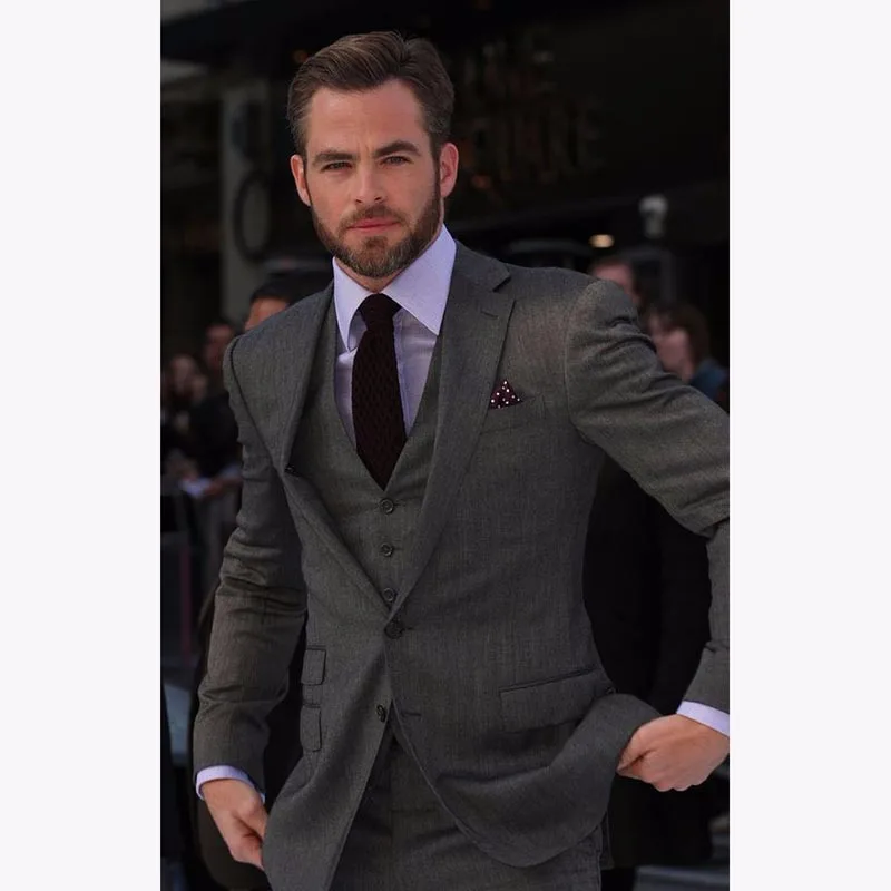 New-Arrivals-Gray-Mens-Dinner-Party-Prom-Suits-Groom-Tuxedos-Groomsmen-Wedding-Blazer-Suits-Jacket-Pants