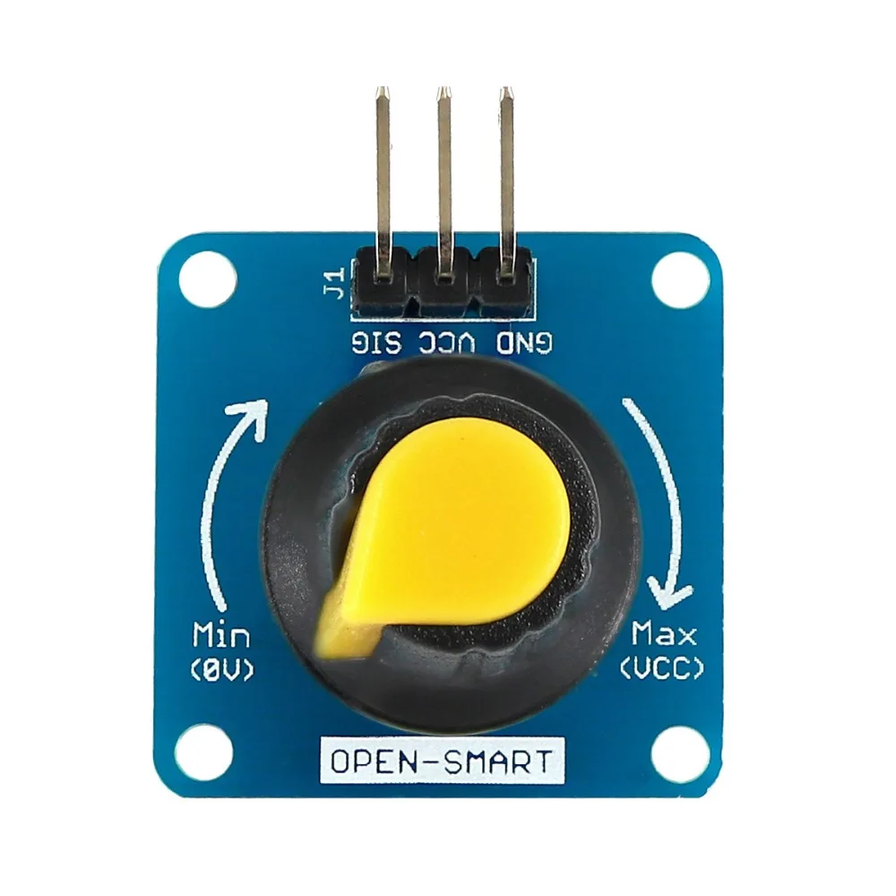 

Rotary Angle Sensor Module Light / Volume Control for Arduino Adjustable Potentiometer / Knob Switch Rotary Angle Sensor Module
