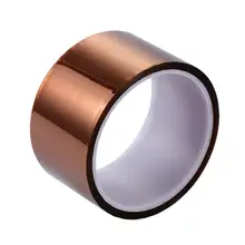 1 PC High Temperature Tape Heat Resistant Polyimide Film Waterproof Tape Home Anti-Slip Fixed Adhesive 50mm*33m (Tawny) 1 PC High Temperature Tape Heat Resistant Polyimide Film Waterproof Tape Home Anti-Slip Fixed Adhesive 50mm*33m (Tawny)