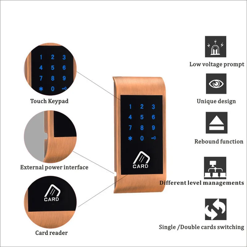 Умный Замок на шкаф сенсорной клавиатурой пароль электронный кабинет Локк для плавания сауна бассейн тренажерный зал CL16005