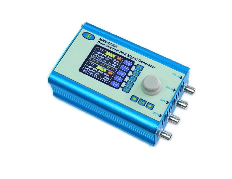 

2.4" LCD 20MHz Dual Channel DDS Function Signal Generator CNC Arbitrary Waveform