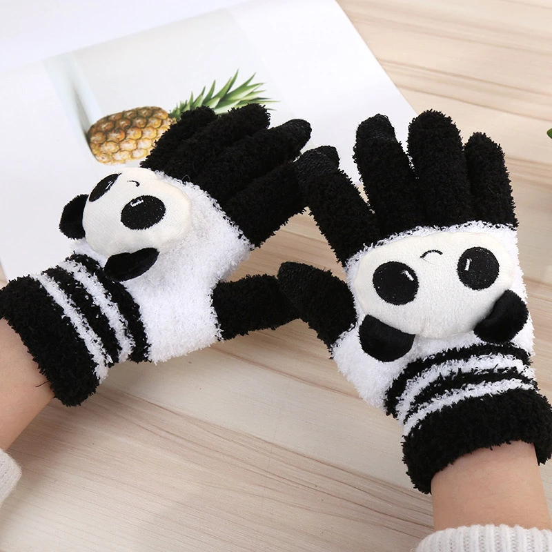 Tiernos Guantes Touch Panda Gato Conejo Kawaii Tiernos Guantes Touch Panda Gato Conejo Kawaii
