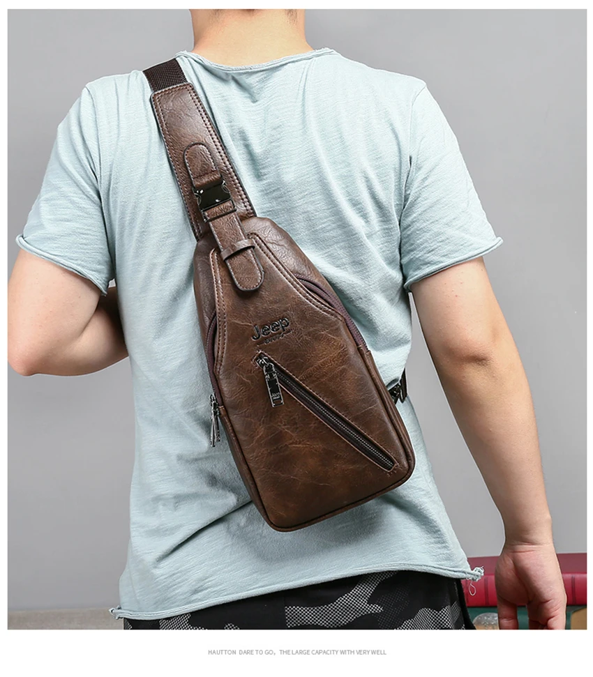 JEEP BULUO Brand Men's Travel Bag
