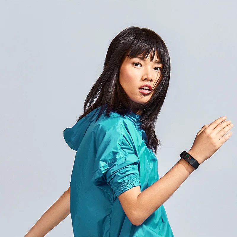 Xiaomi Amazfit Cor smart Здоровье Браслет фитнес 50 м водостойкий 2.5D цвет ips 316L нержавеющая