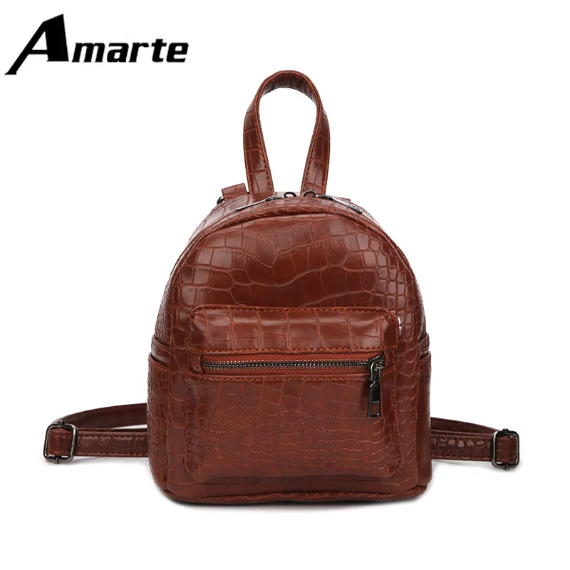 

2019 New Fashion Personality Backpack for Women PU Leather Solid Color Backpack for Female Leisure Sport Backoacks for Women