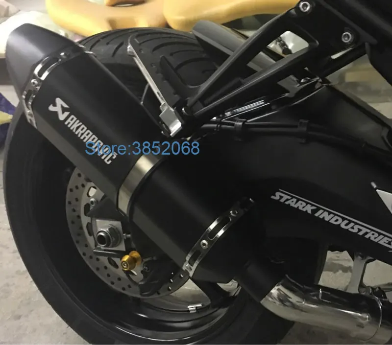 Выхлопная Муфельная труба мотоцикла для FZ8N FZ8100F адаптер средней трубы с Akrapovic