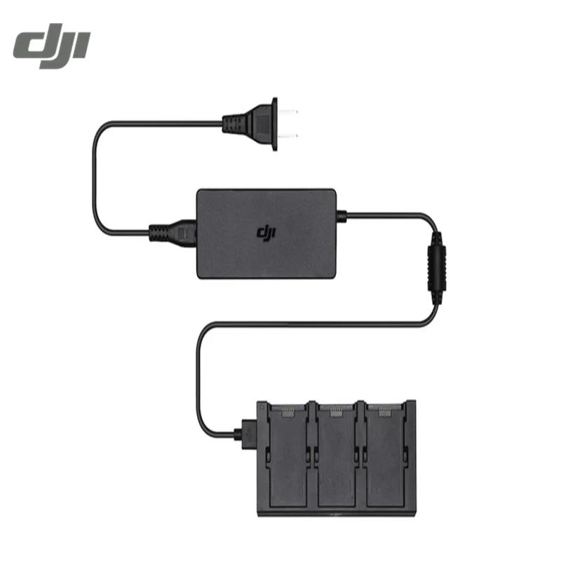 

DJI Spark Camera Drone FPV Racing Battery Charging Hub Intelligent Flight Battery Charger With Power Cable Supporr 3pcs