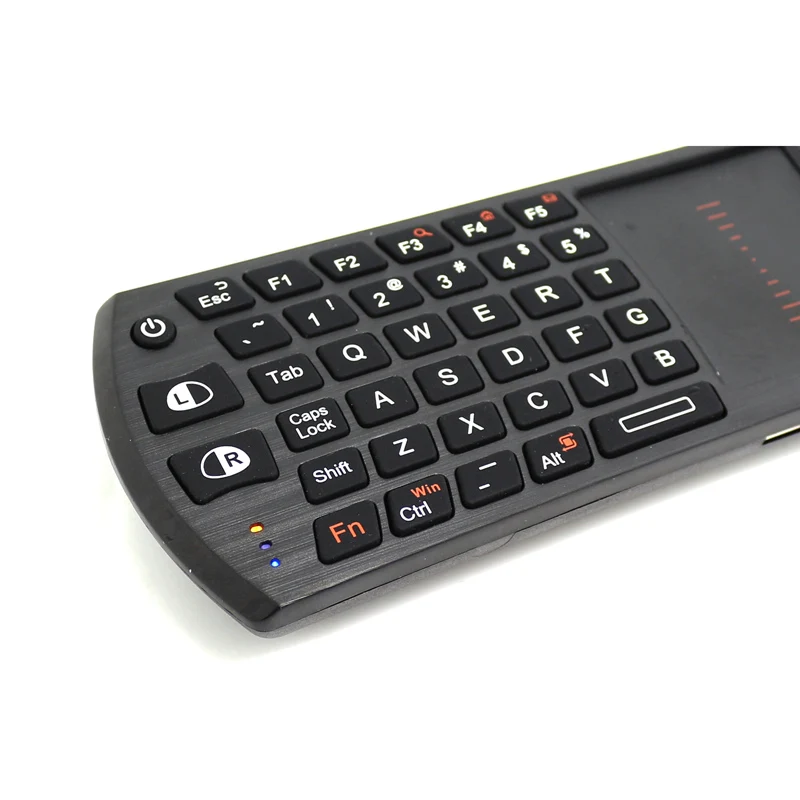 Оригинальная Беспроводная Клавиатура Rii i24T Mini 2 4G Air Mouse с тачпадом для ТВ