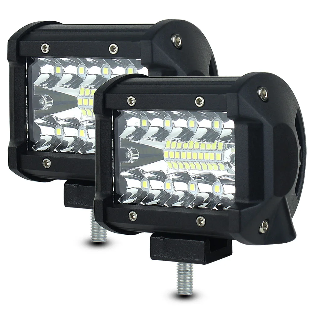 

60W Led Bar Car Accessories Work Light Off Road 4X4 Offroad 24V 12V Motorcycle Driving Lights Auto Accessorie Ledbar Truck Boat